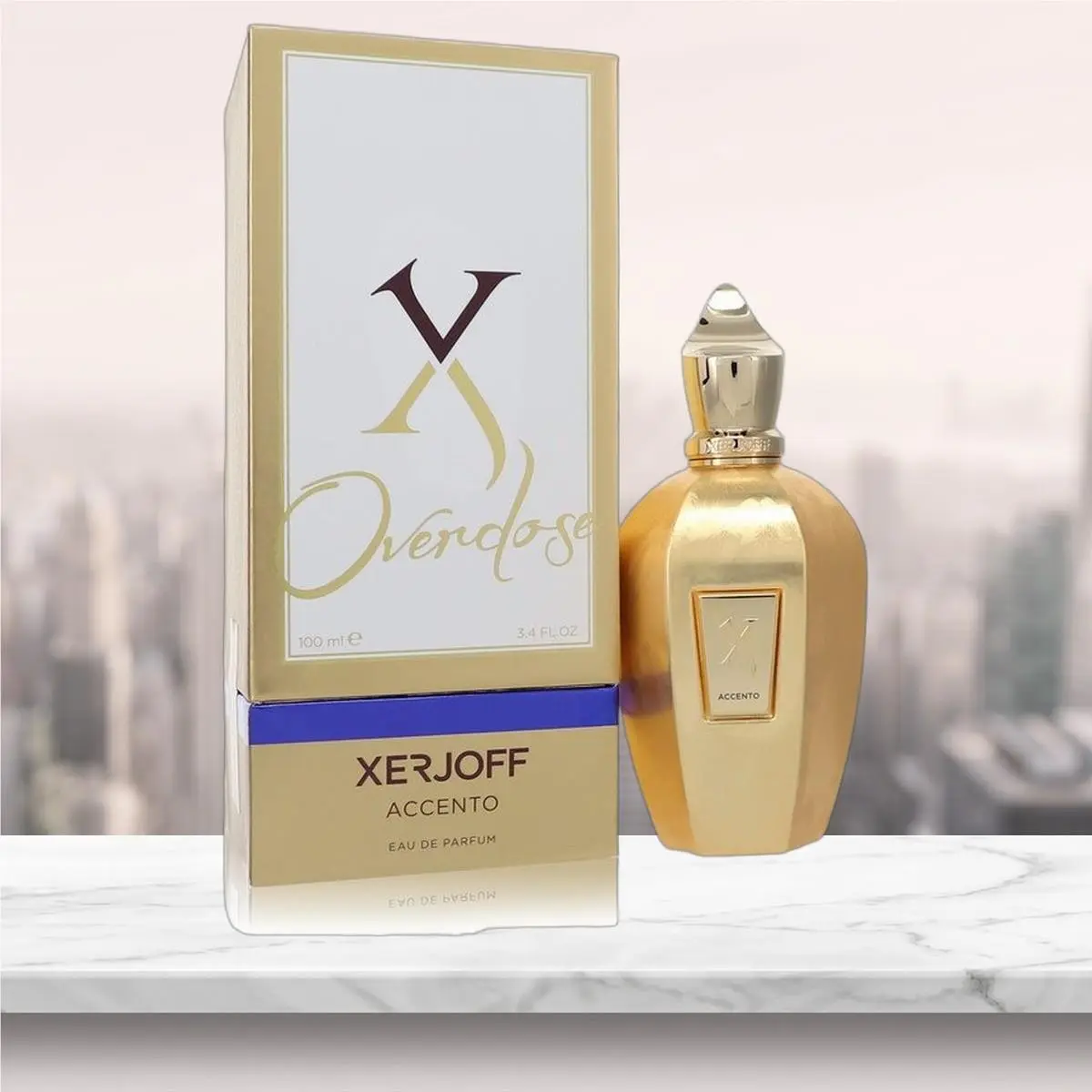 Xerjoff Accento Overdose Eau De Parfum Spray Unisex By Xerjoff - 3.4 oz