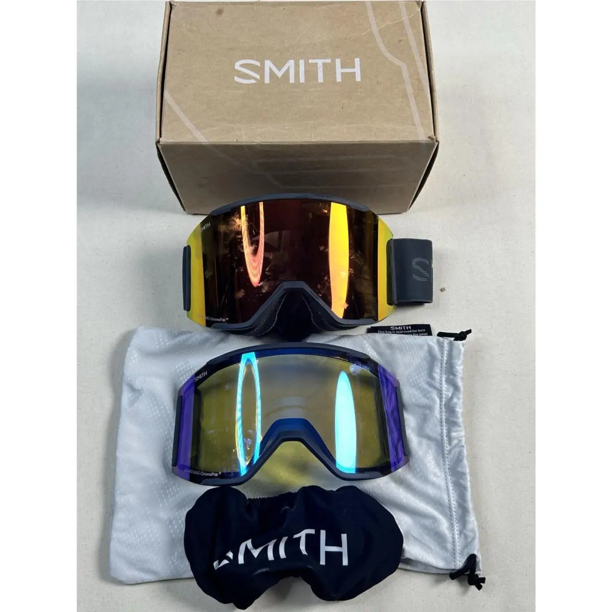 Smith Squad Mag Slate/chromapop Ski Goggles