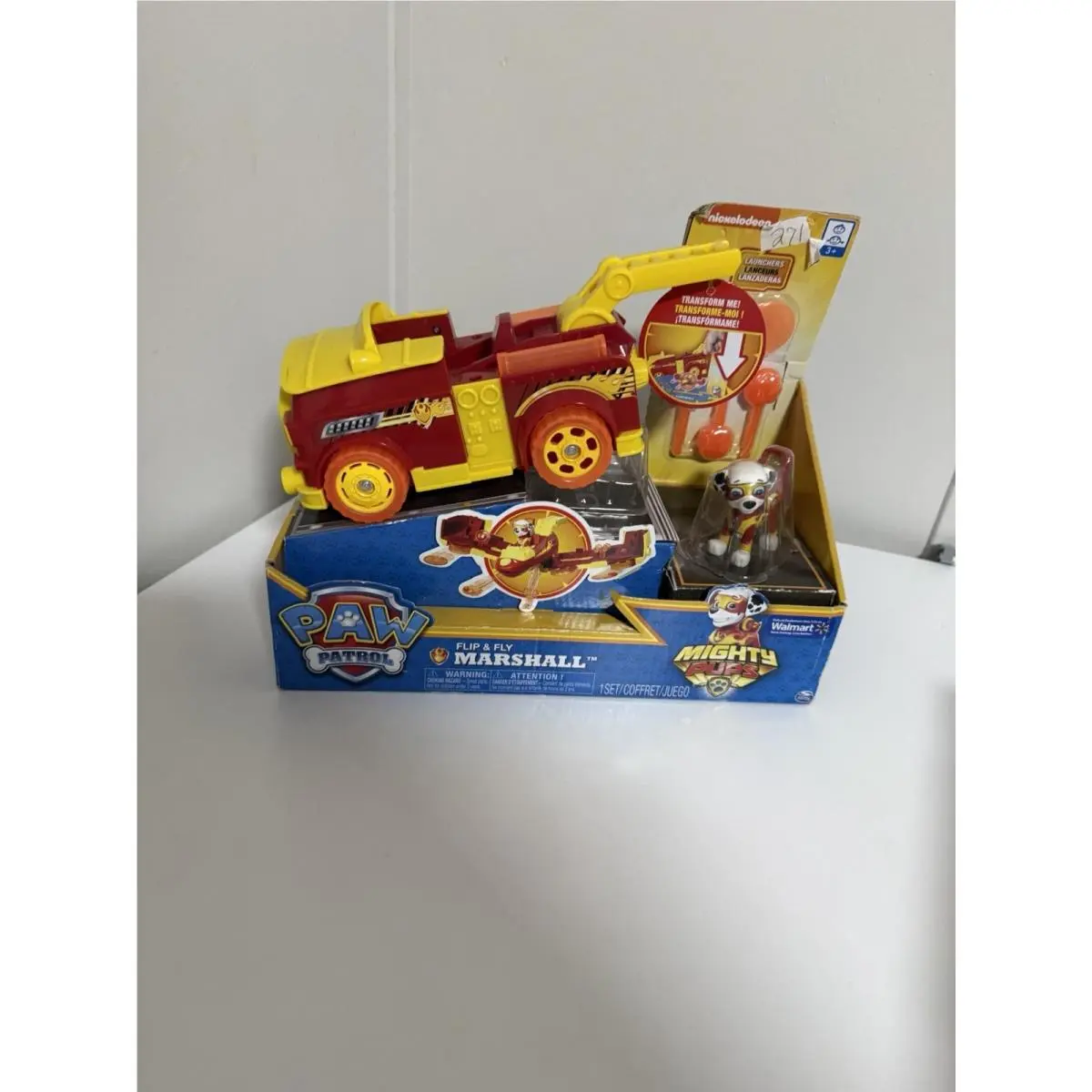 Paw Patrol Flip and Fly Marshall Walmart Exclusive Action Figure Toy