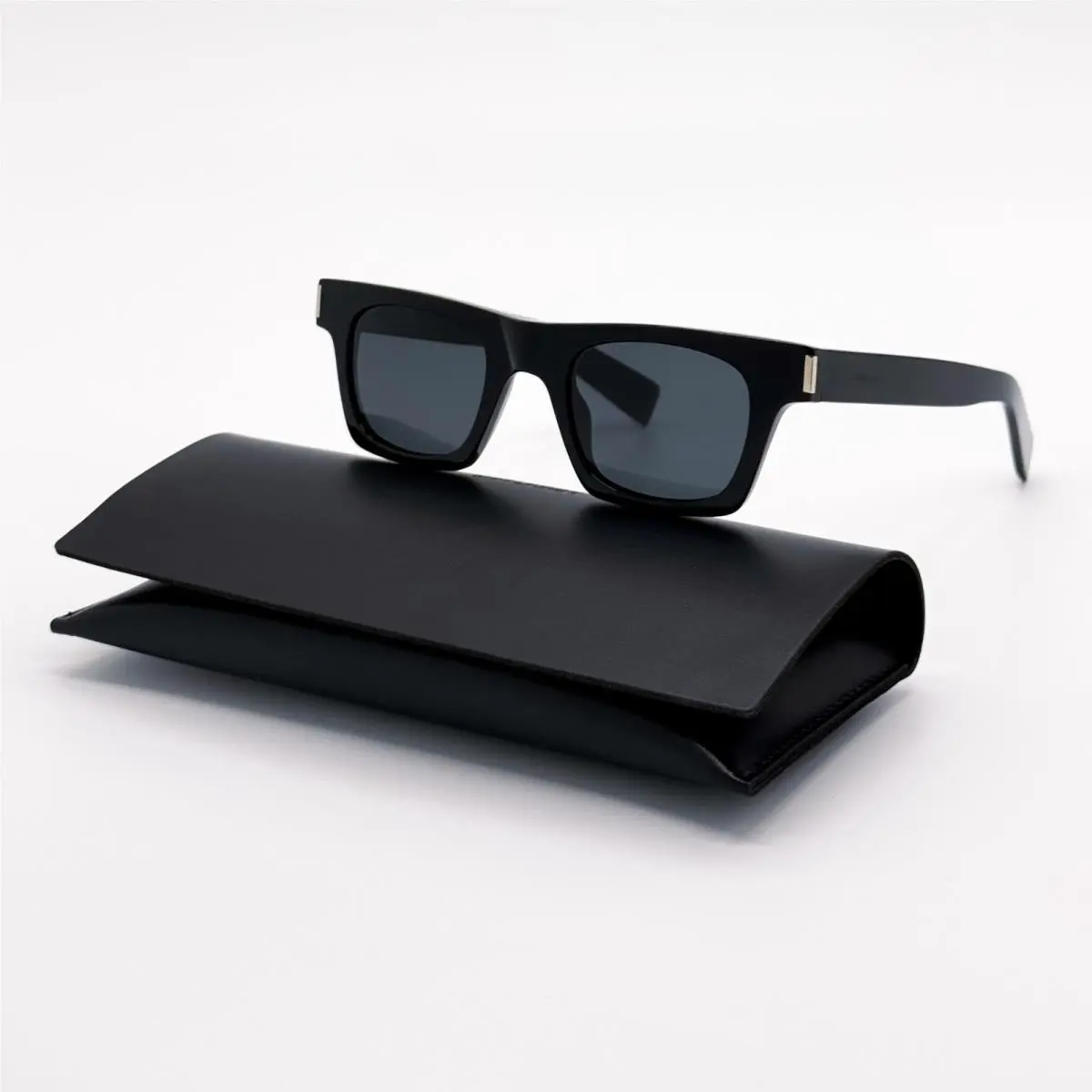 Saint Laurent Black Unisex Sunglasses SL719 001