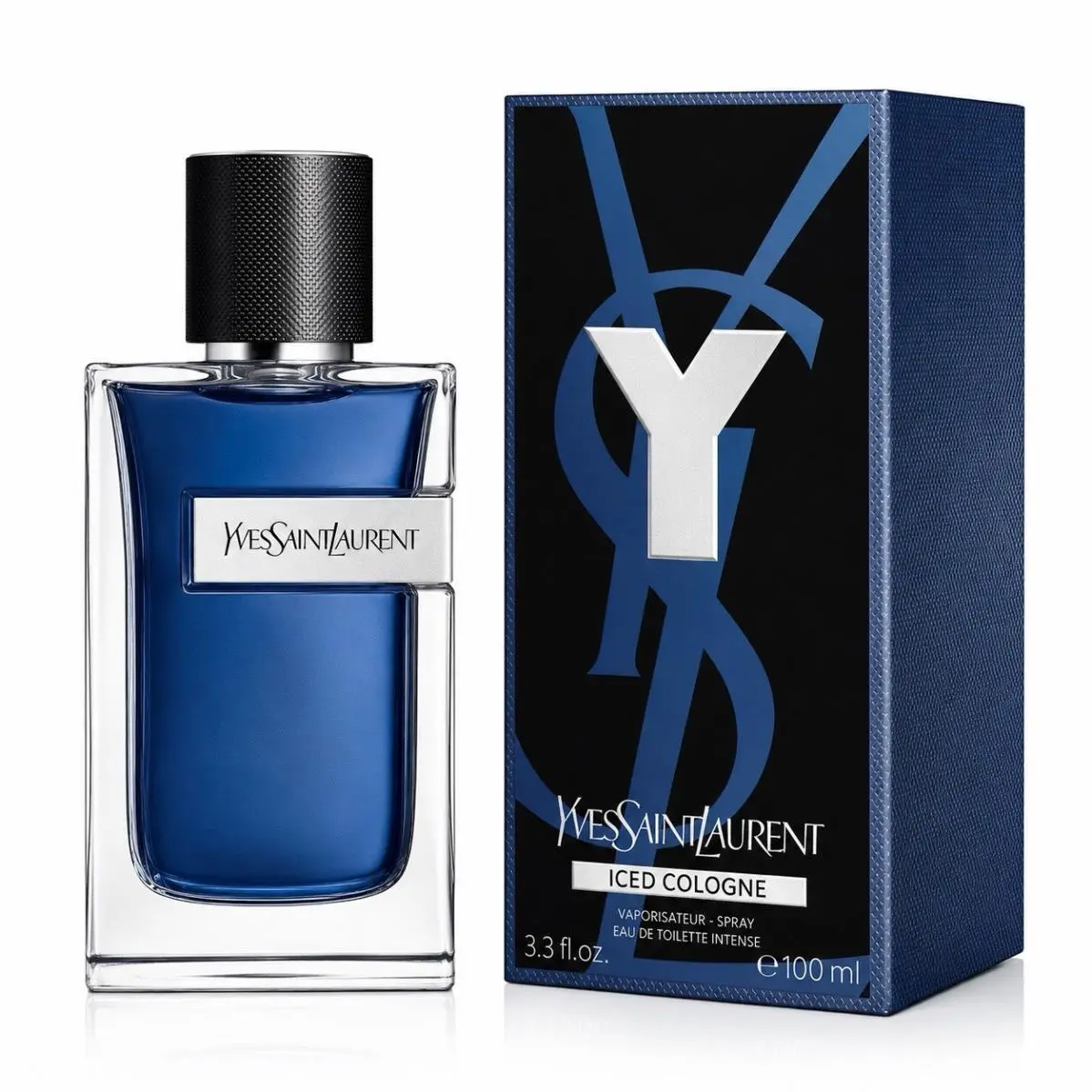 Yves Saint Laurent Y Iced Cologne Edt Intense 3.3 Fl Oz 100ml Men’s