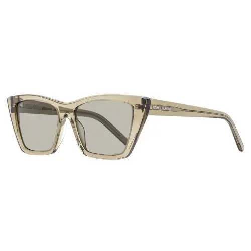 Saint Laurent Mica Cat-eye Sunglasses SL 276 045 Transparent Brown 55mm