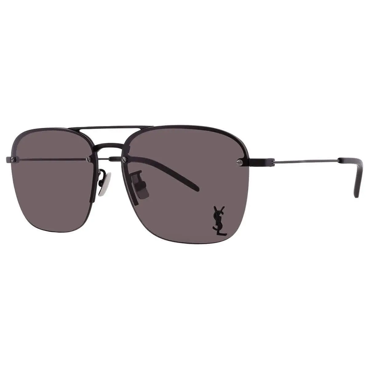 Saint Laurent Black Navigator Ladies Sunglasses SL 309 M 005 59 SL 309 M 005 59