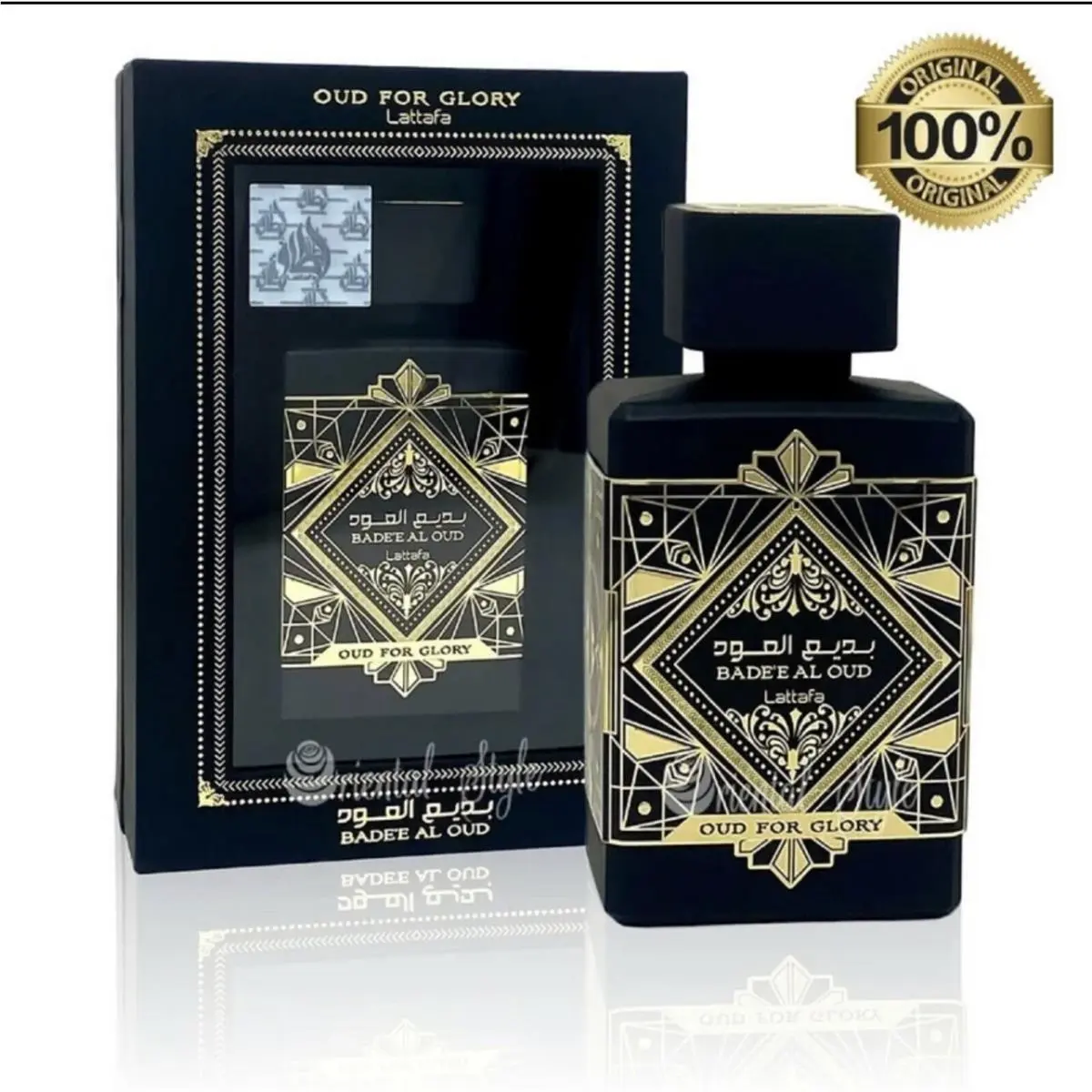 Lattafa Lataffa Bade`e Al Oud For Glory Edp - Eau de Parfum 100ML 3.4oz