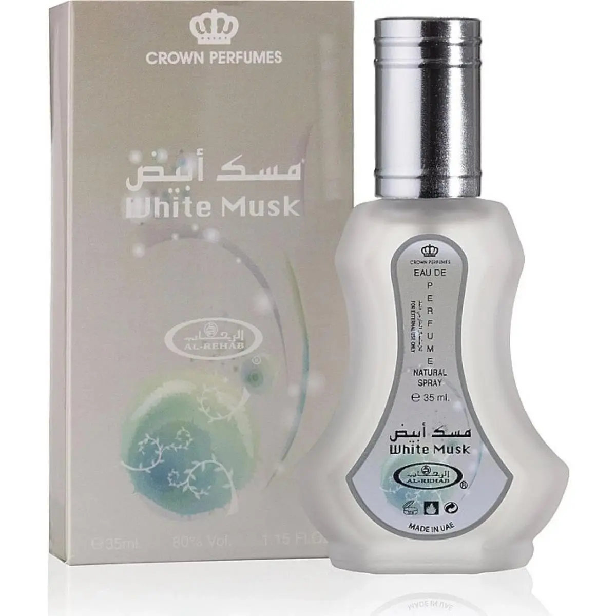 Lattafa Al-rehab White Musk Eau De Natural Perfume Spray 35ml – Soft Clean Long Lasting