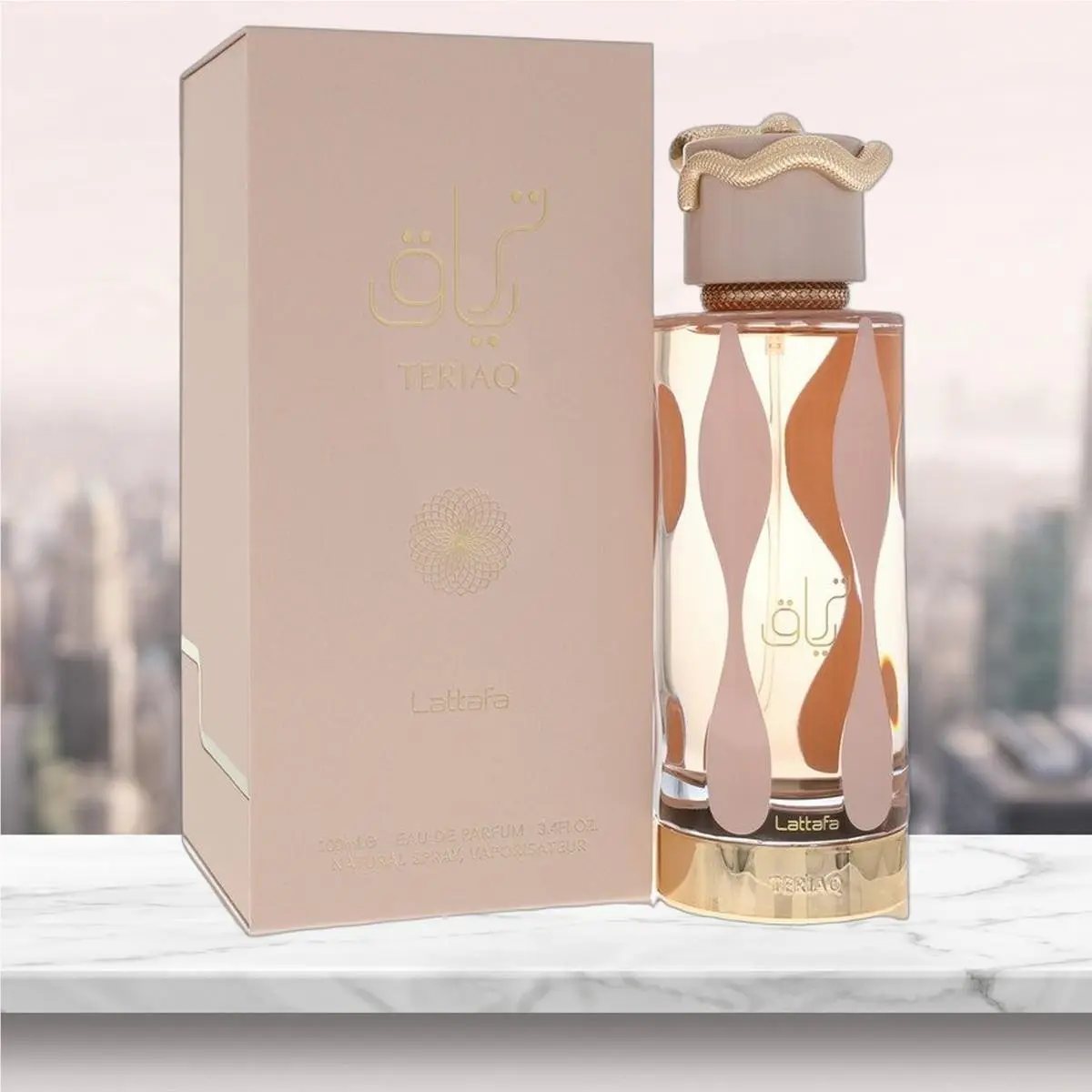 Lattafa Teriaq Eau De Parfum Spray Unisex By Lattafa - 3.4 oz