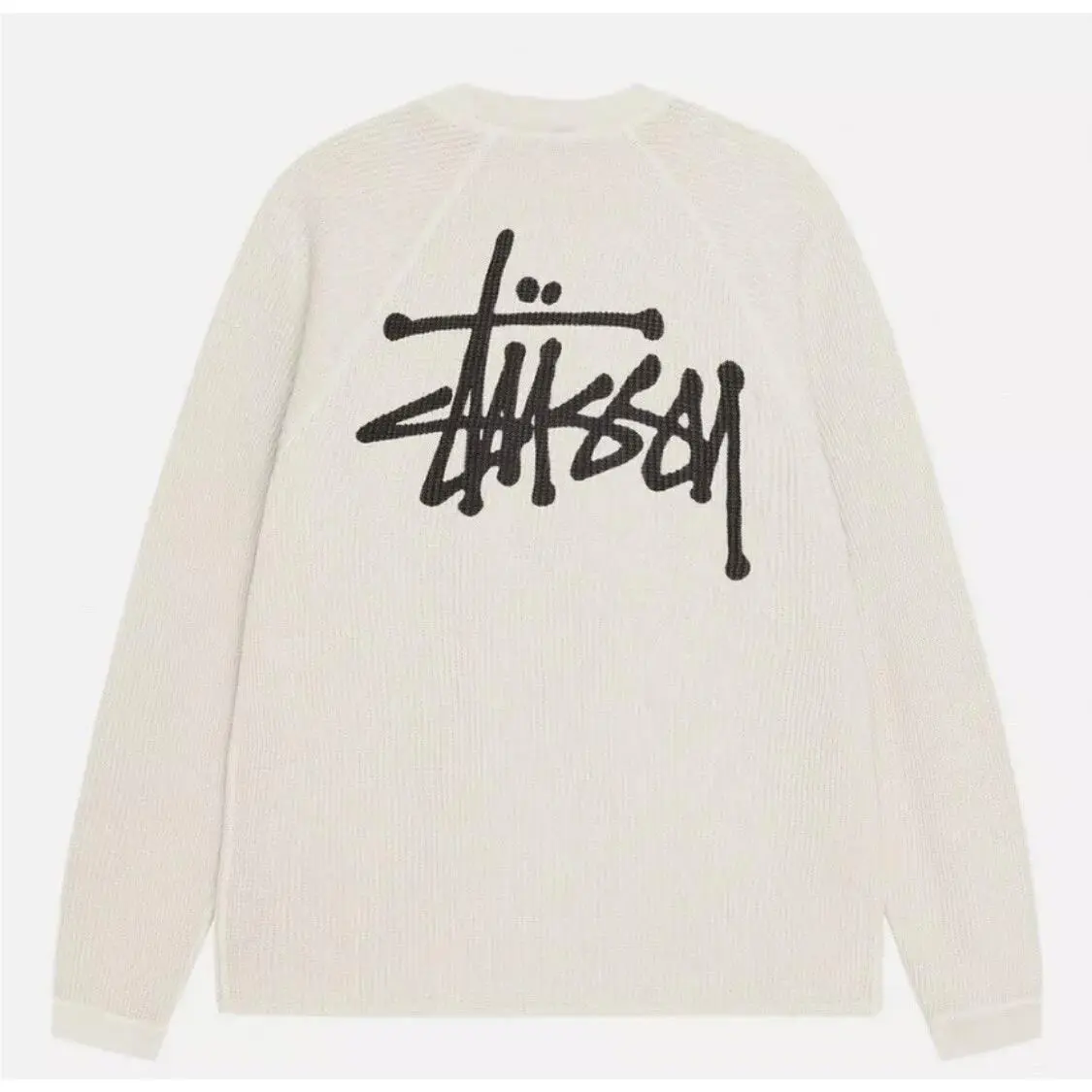 Stussy  clothing - Stussy Raglan - Raglan - Bone 12