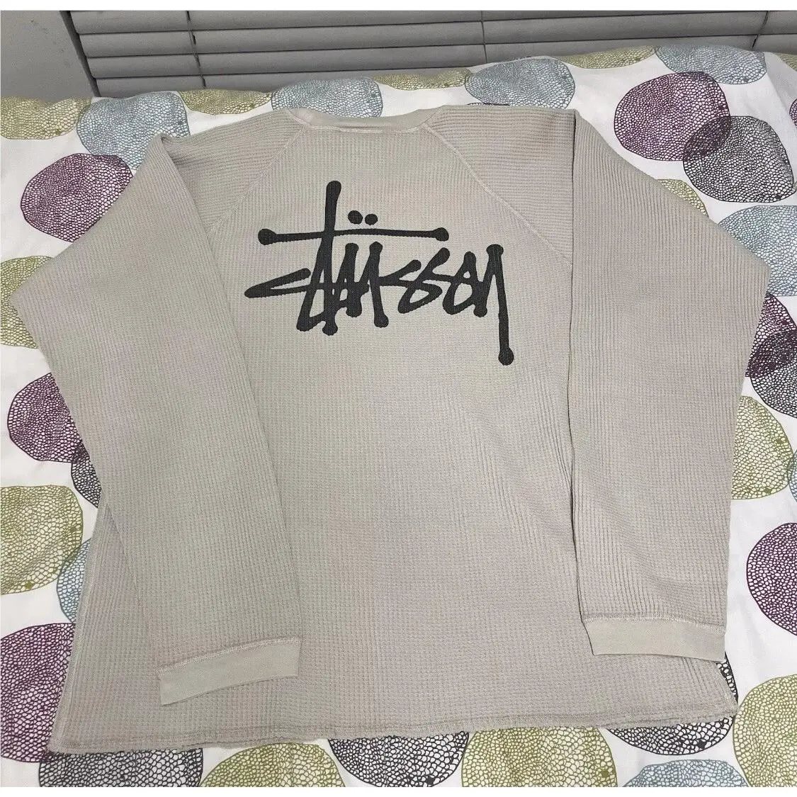 Stussy  clothing - Stussy Raglan - Raglan - Bone 9