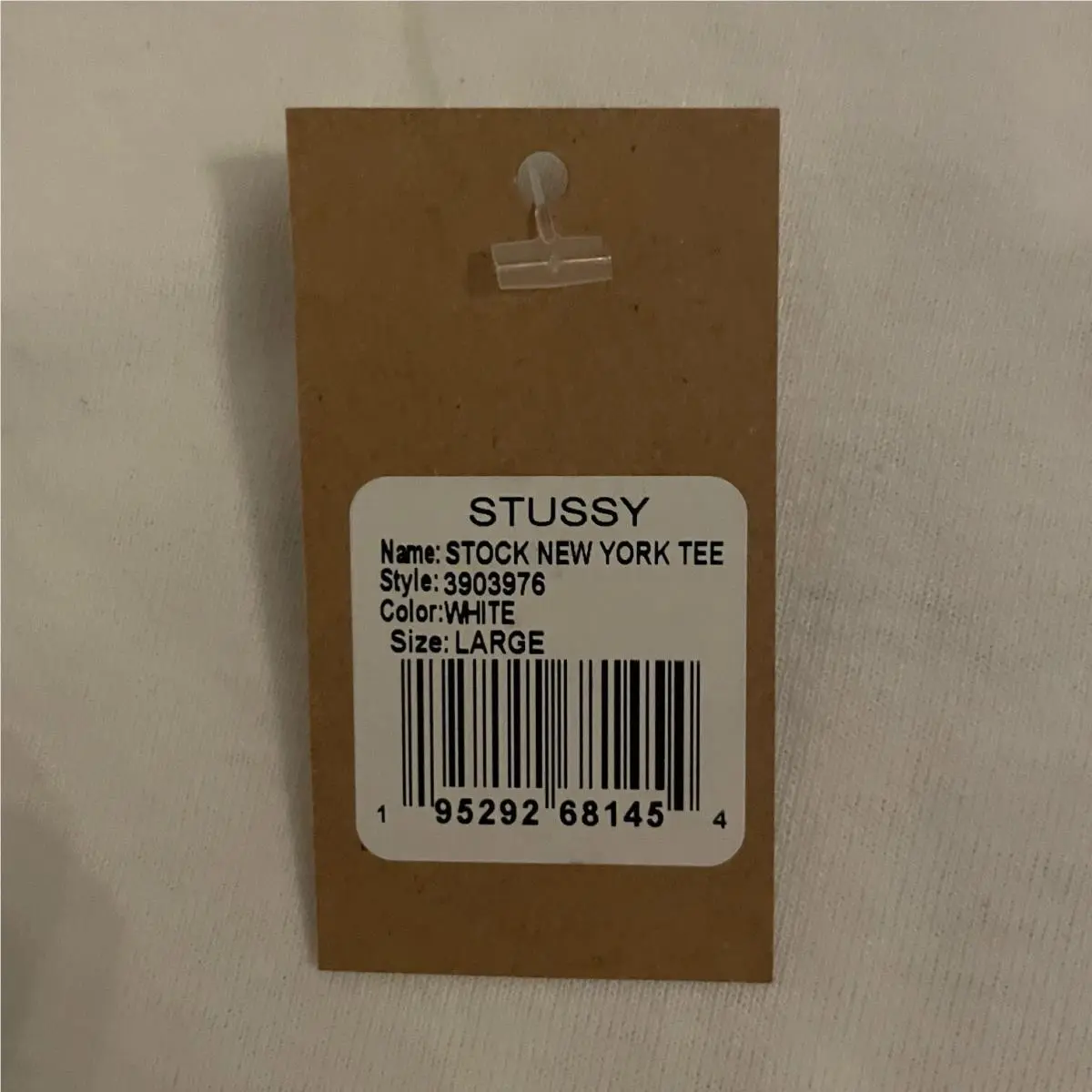 Stussy  clothing - Stussy Stock New York Tee - Style 3903976 - White 8