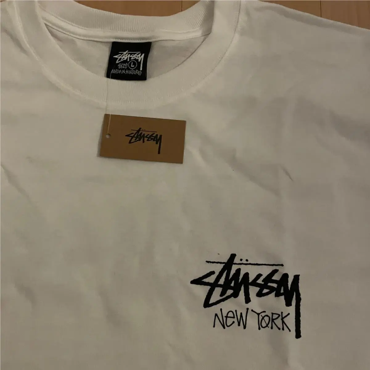 Stussy  clothing - Stussy Stock New York Tee - Style 3903976 - White 6