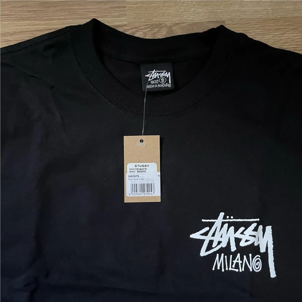 Stussy  clothing - Stussy Stock Milan Tee - Stock Milan Tee - Style 3903976 2025 - Black 0