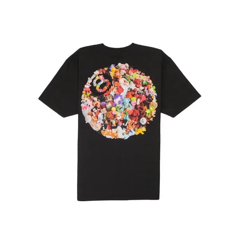 Stussy Plush Tee Black SS23 XL