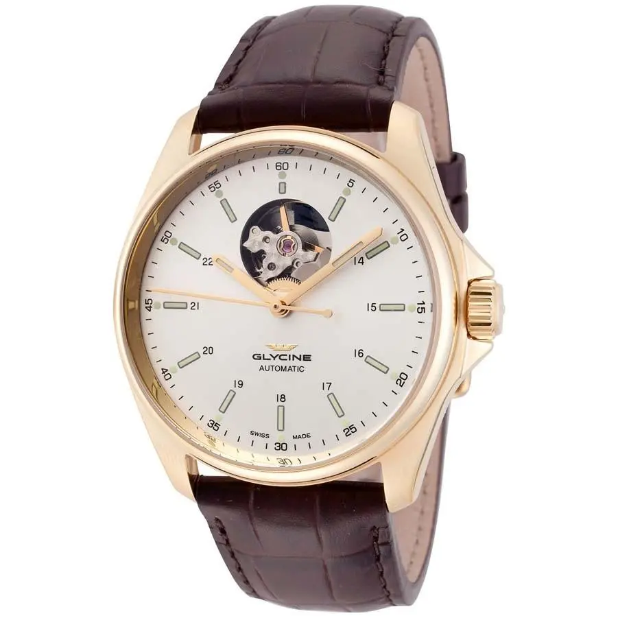 GLYGL0121 Glycine Combat Classic Automatic Silver Dial Men`s Watch - Choose