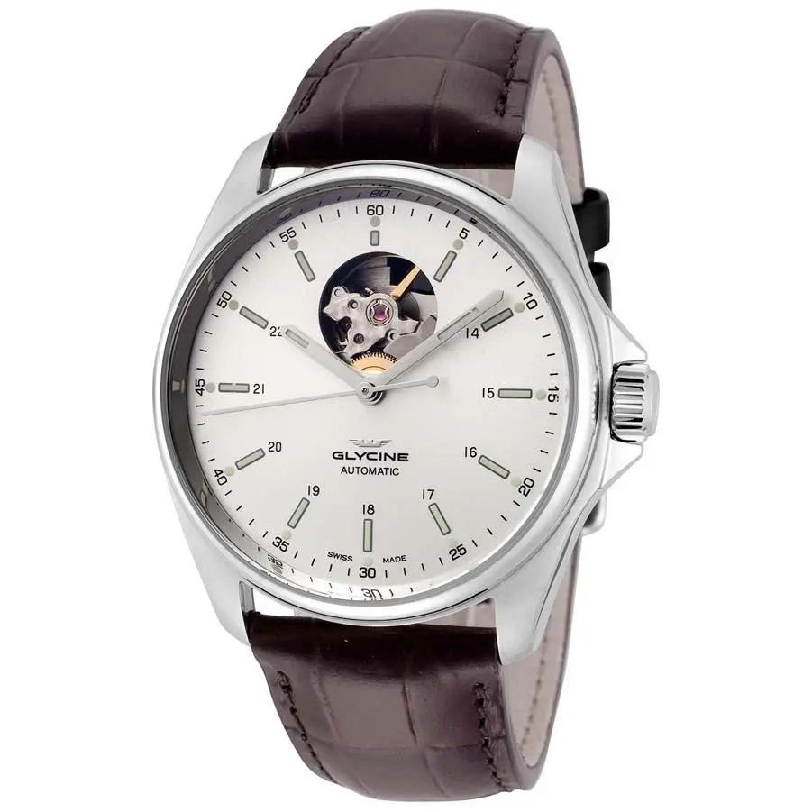 GLYGL0120  Combat Classic Automatic Silver Dial Men`s Watch - Choose by Glycine