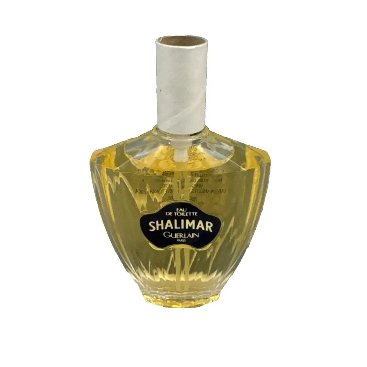 Vintage Eau De Toilette Shalimar Guerlain 50 ML 1.7oz Full Bottle Tester