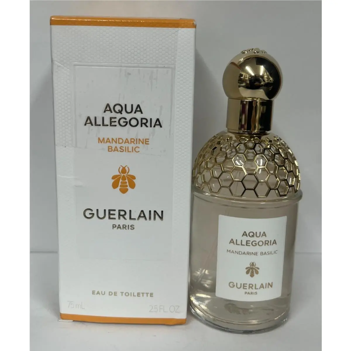 Aqua Allegoria Mandarine Basilic by Guerlain Eau De Toilette Spr 2.5 Oz See Pic