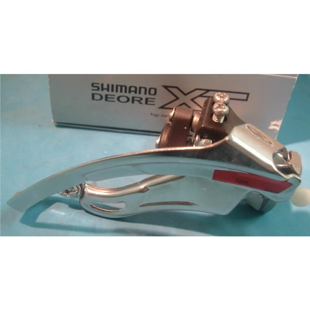 Shimano Deore XT 31.8MM M750 Mtb Front Derailleur New/nos -3x9-Spd-TP/TS-`98