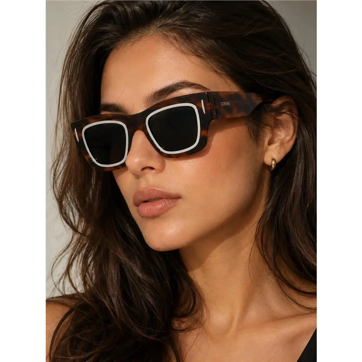 Loewe LW40168I 52N Sunglasses