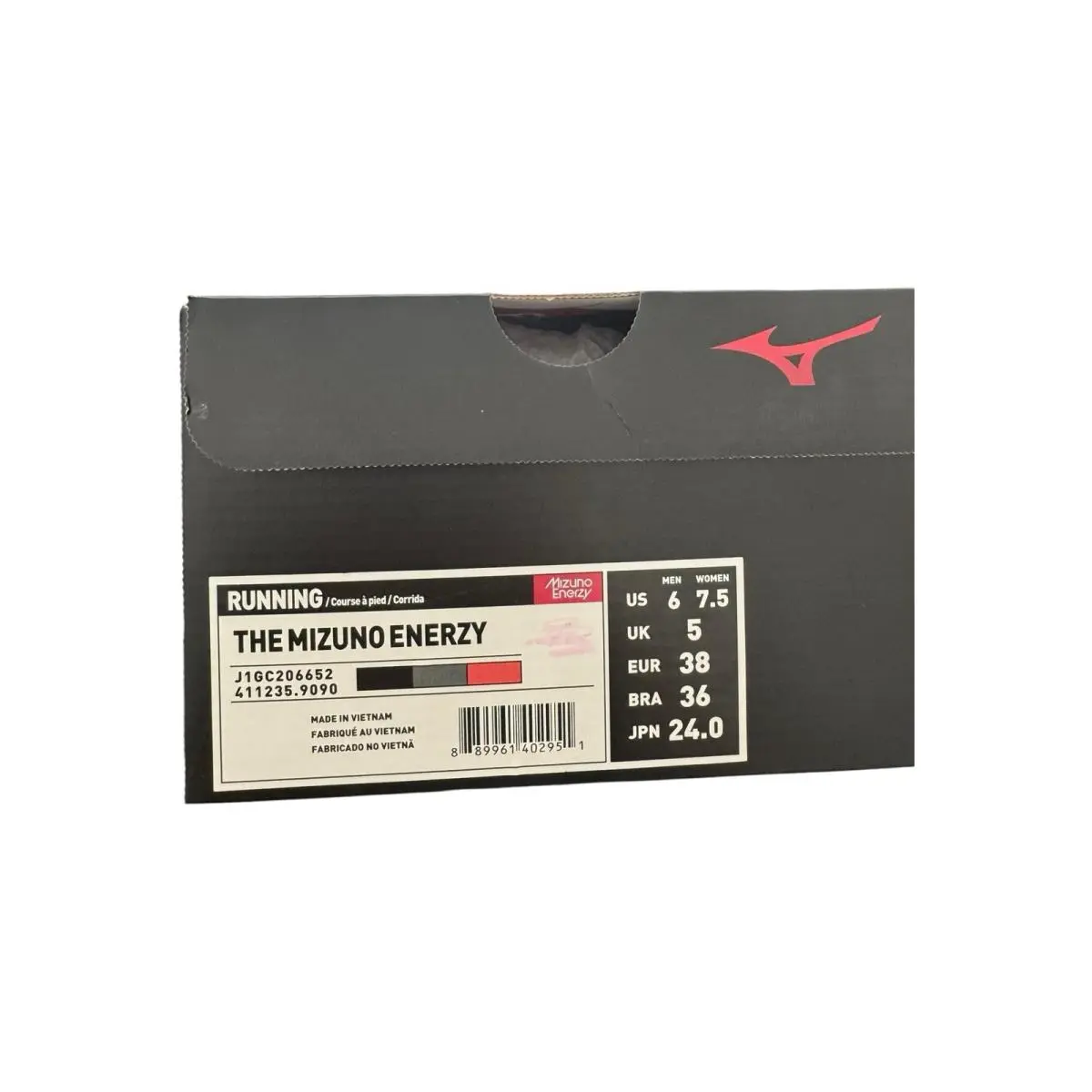 Mizuno shoes - Mizuno Enerzy - Enerzy - J1GC206652 - Black 4