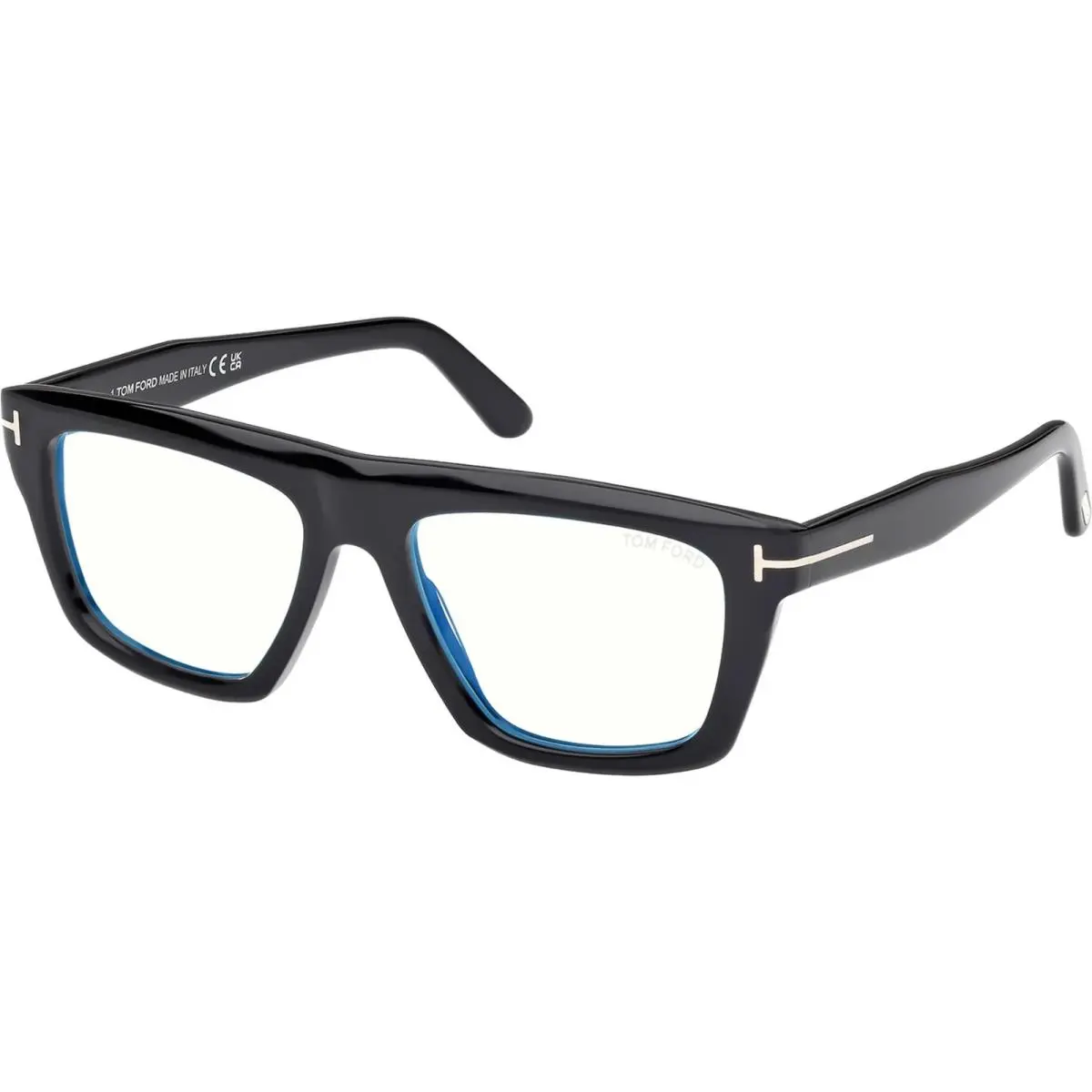 TF6059-B 001 Black Clear/blue Light Block Lenses Eyeglasses Frame by Tom Ford