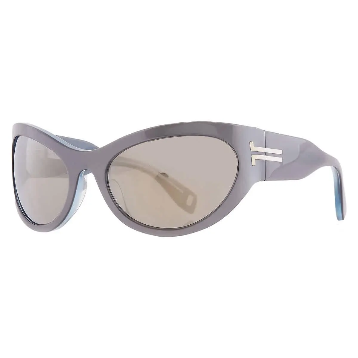 Marc Jacobs Silver Cat Eye Ladies Sunglasses MJ 1087/S 0YB7/T4 61 MJ 1087/S