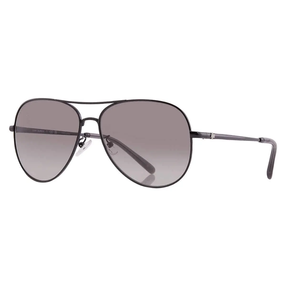 Tory Burch Grey Gradient Pilot Ladies Sunglasses TY6114 328211 60 TY6114 328211