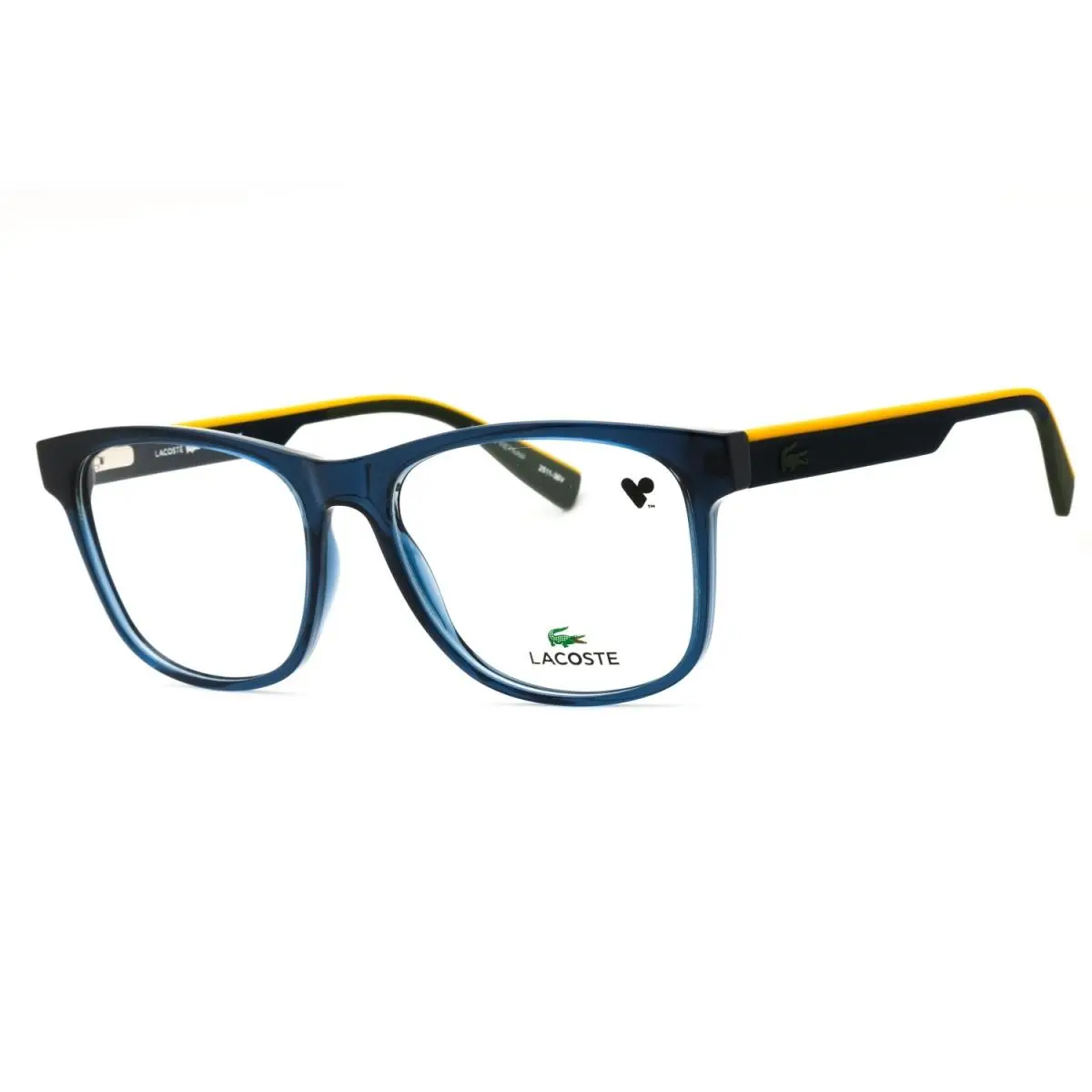 L4004-410-56 Eyeglasses Frame Size 56mm 17mm 145mm Blue Men 886895715850 by Lacoste