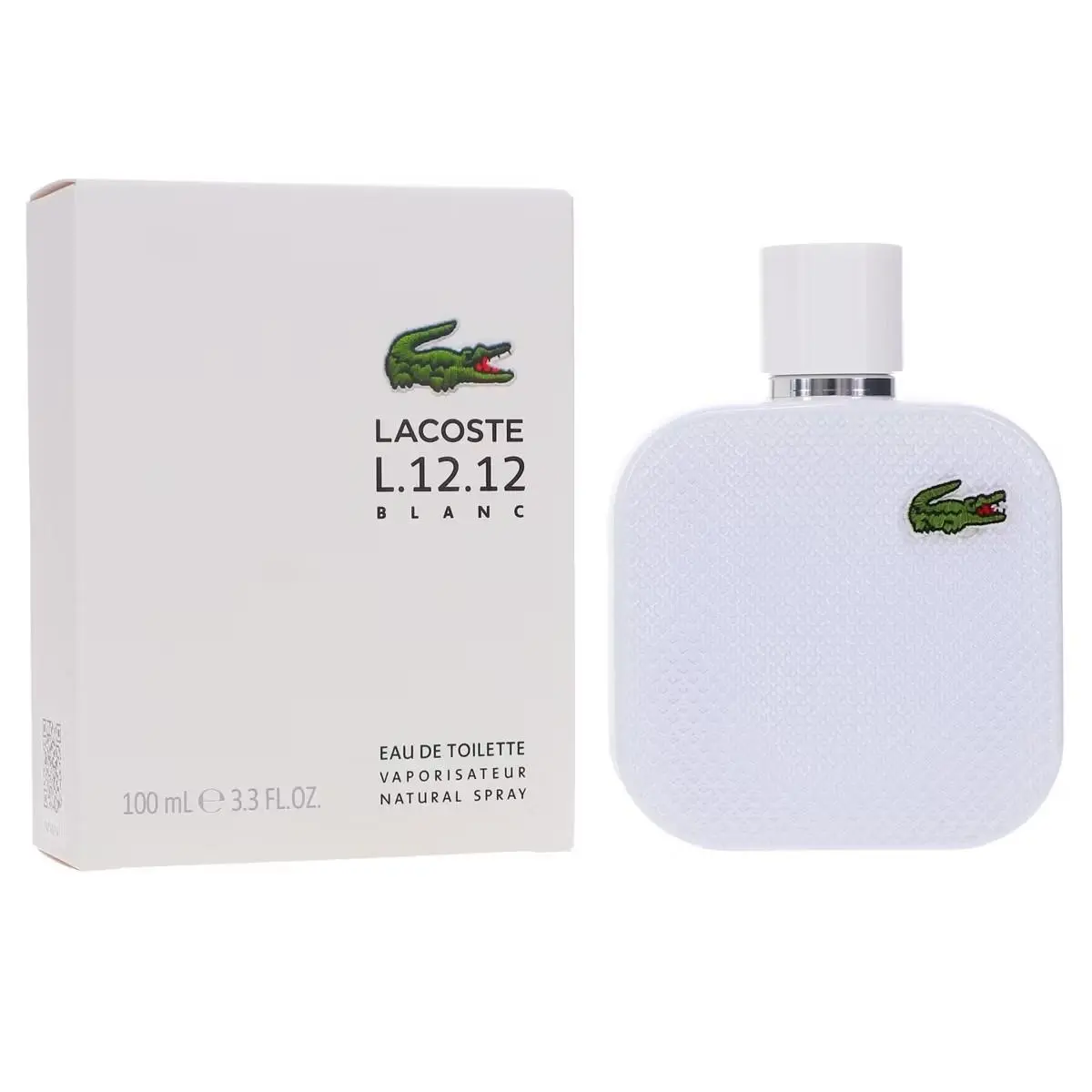 L.12.12 Blanc Eau de Toilette Edt 3.3oz Mens 082 by Lacoste