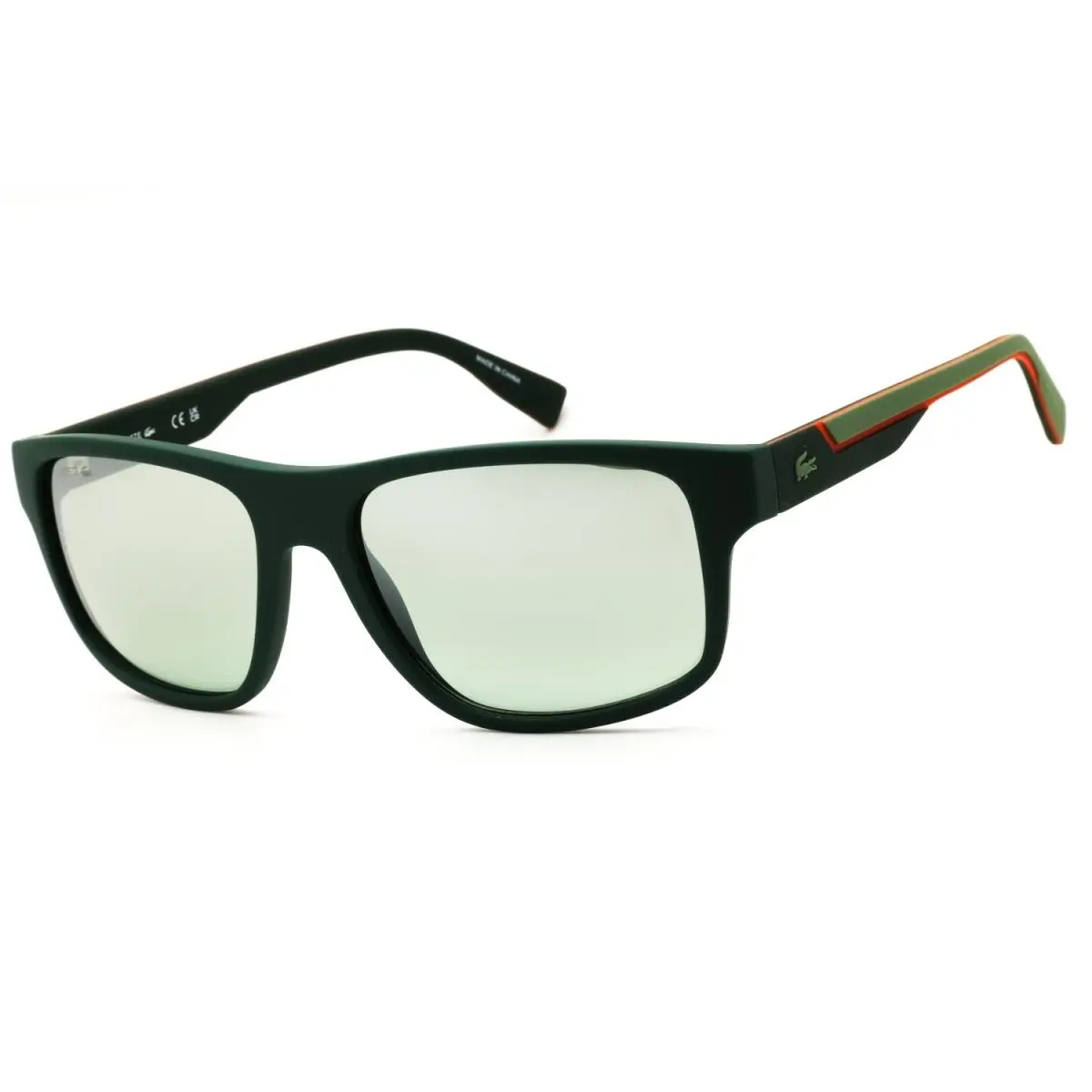 L6057-301-57 Sunglasses Frame Size 57mm 145mm 17mm Green Men by Lacoste