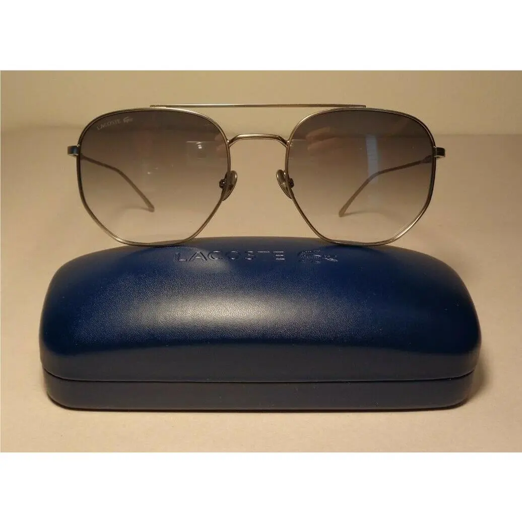L210S Palladium Matte Men`s Sunglasses by Lacoste