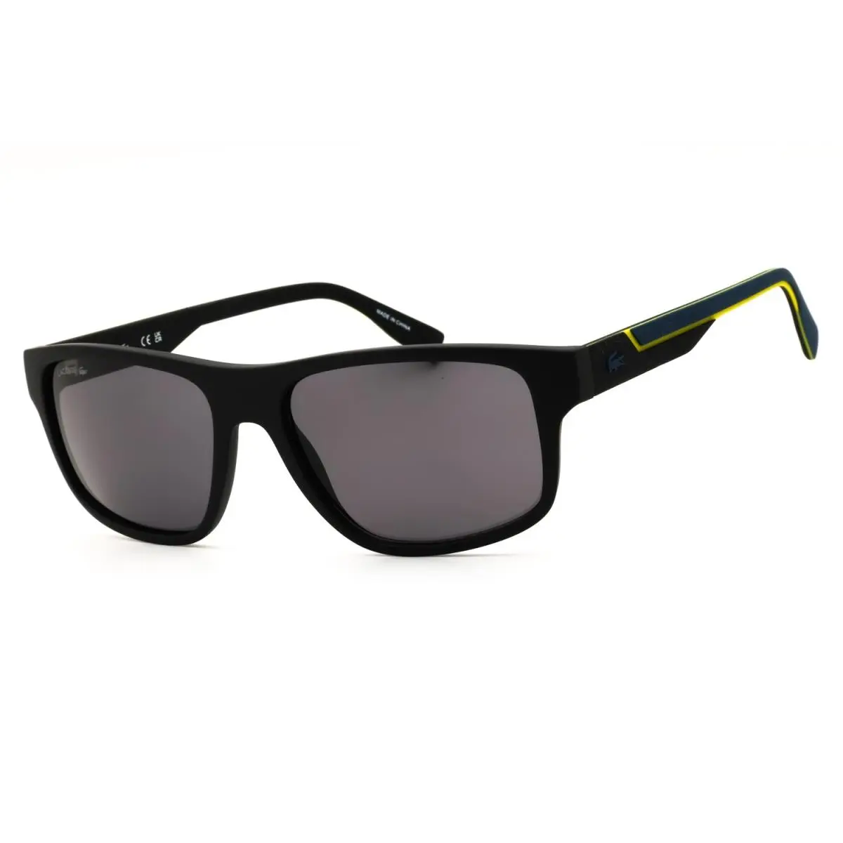 Lacoste L6057-002-57 Sunglasses Frame Size 57mm 145mm 17mm Black Men