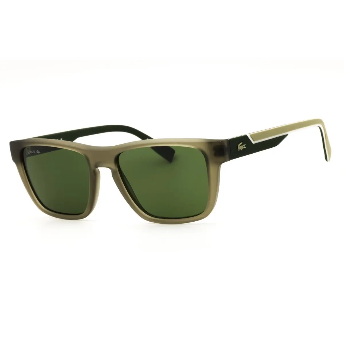 L6058-301-54 Sunglasses Frame Size 54mm 145mm 17mm Khaki Men by Lacoste