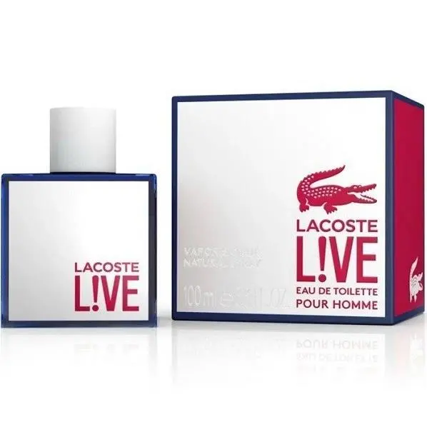 Live Pour Homme  3.3 oz / 100 ml Edt Men Cologne Spray Read D by Lacoste