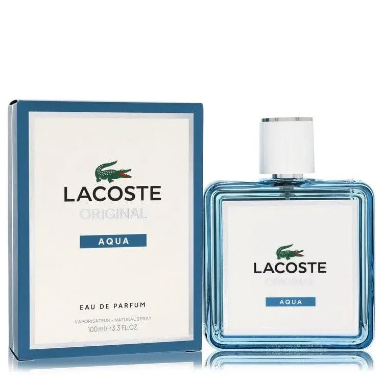 Lacoste Aqua Eau De Parfum Spray 3.4 oz 100ml Cologne Fragrance Men