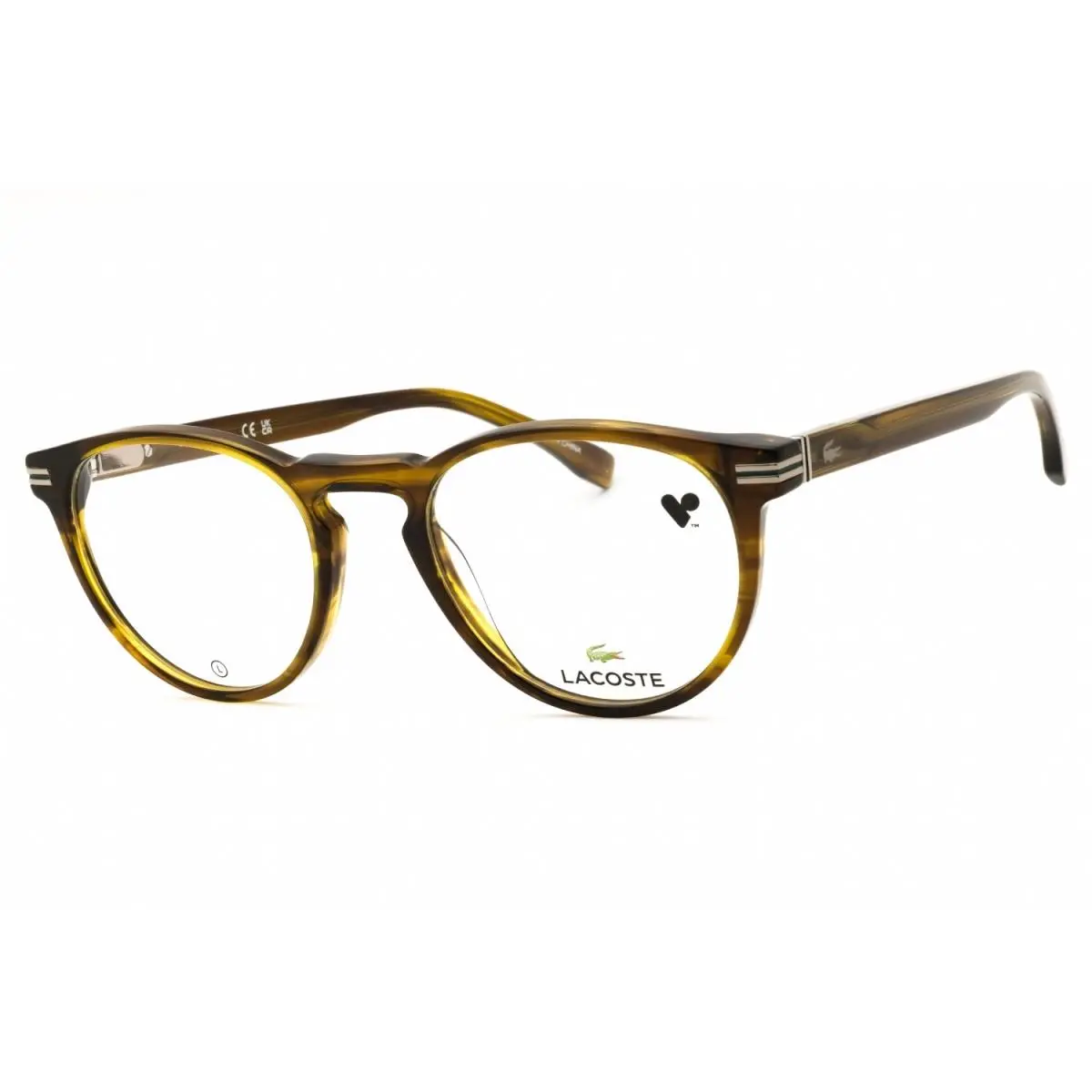 L2966-275-50 Eyeglasses Frame Size 50mm 20mm 145mm Khaki Men 8868957383 by Lacoste