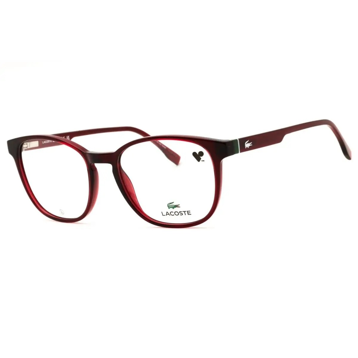 L2975-601-54 Eyeglasses Frame Size 54mm 18mm 145mm Burgundy Men 8868957 by Lacoste