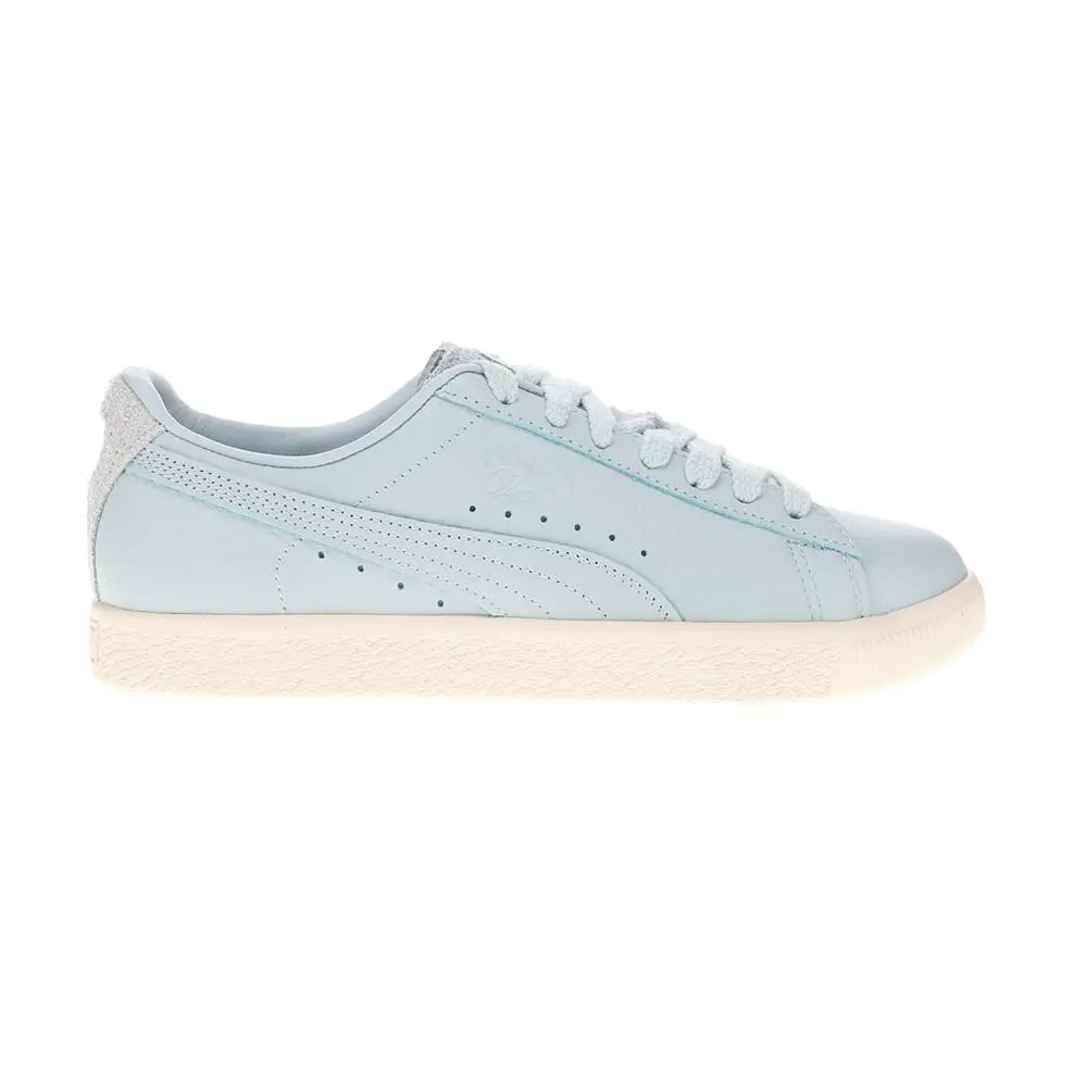 Clyde Premium Lace Up Mens Blue Sneakers Casual Shoes 39483402 by Puma