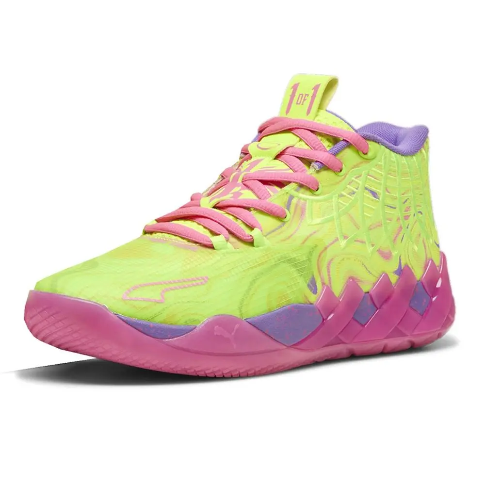 Puma shoes - PUMA  X Lamelo Ball Mb.01 Inverse Toxic Basketball - 31043701 - Green 0