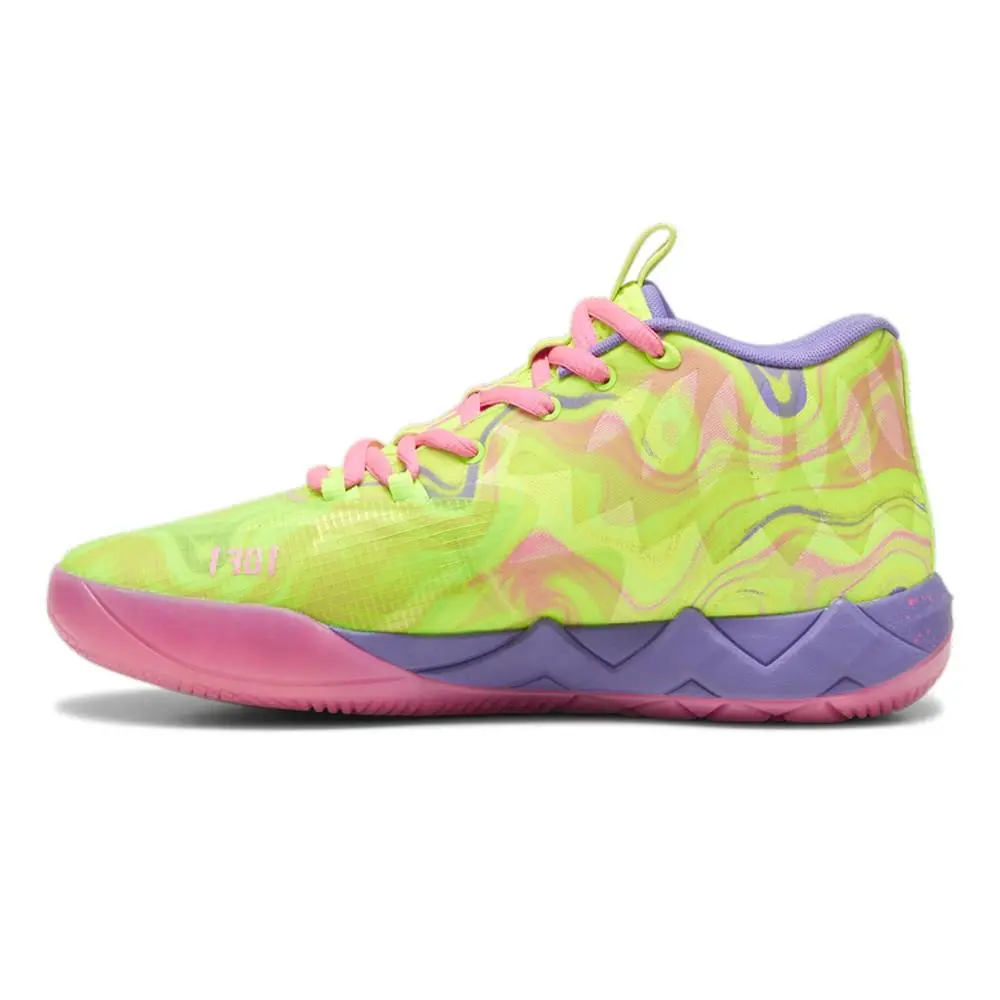 Puma shoes - PUMA  X Lamelo Ball Mb.01 Inverse Toxic Basketball - 31043701 - Green 1