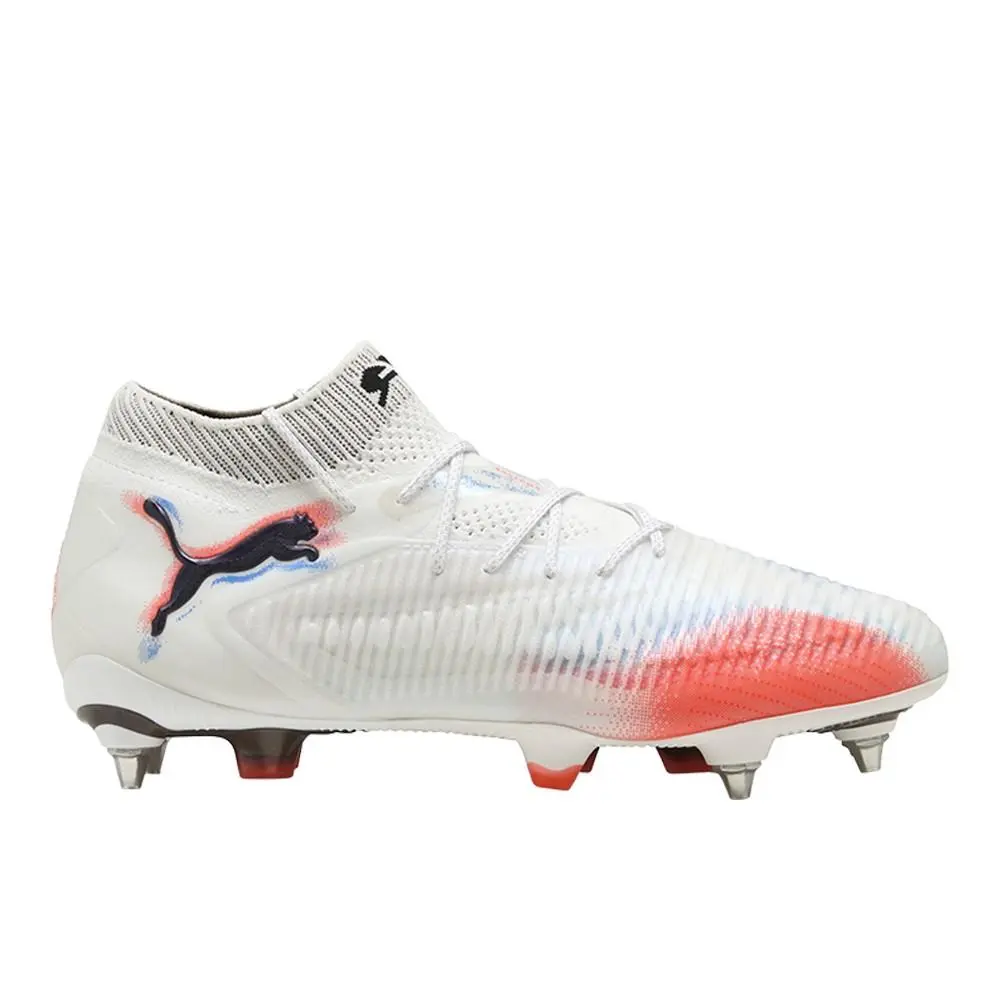 Future 8 Ultimate Mixedsoft Ground Soccer Cleats Mens White Sneakers Athlet by Puma