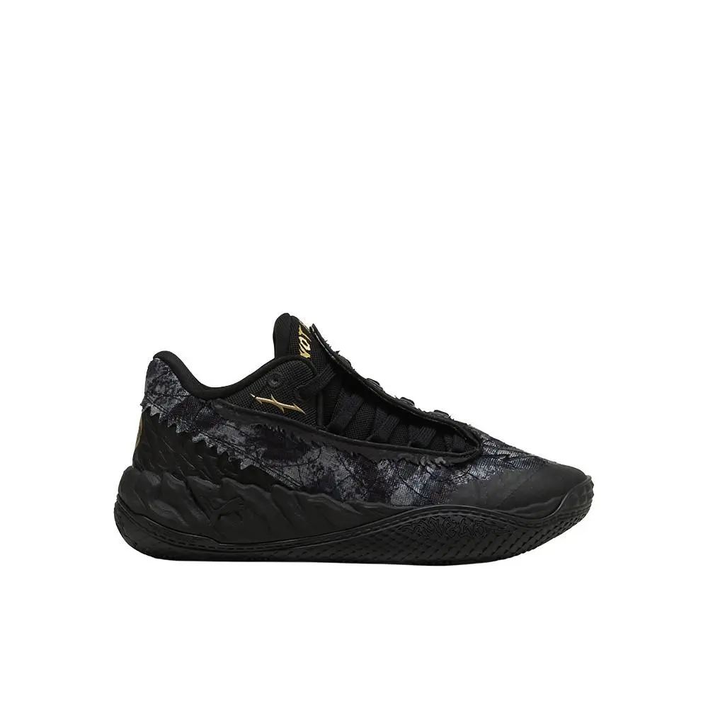 Puma Mb.05 Lo Team Basketball Youth Boys Black Sneakers Athletic Shoes 31326704