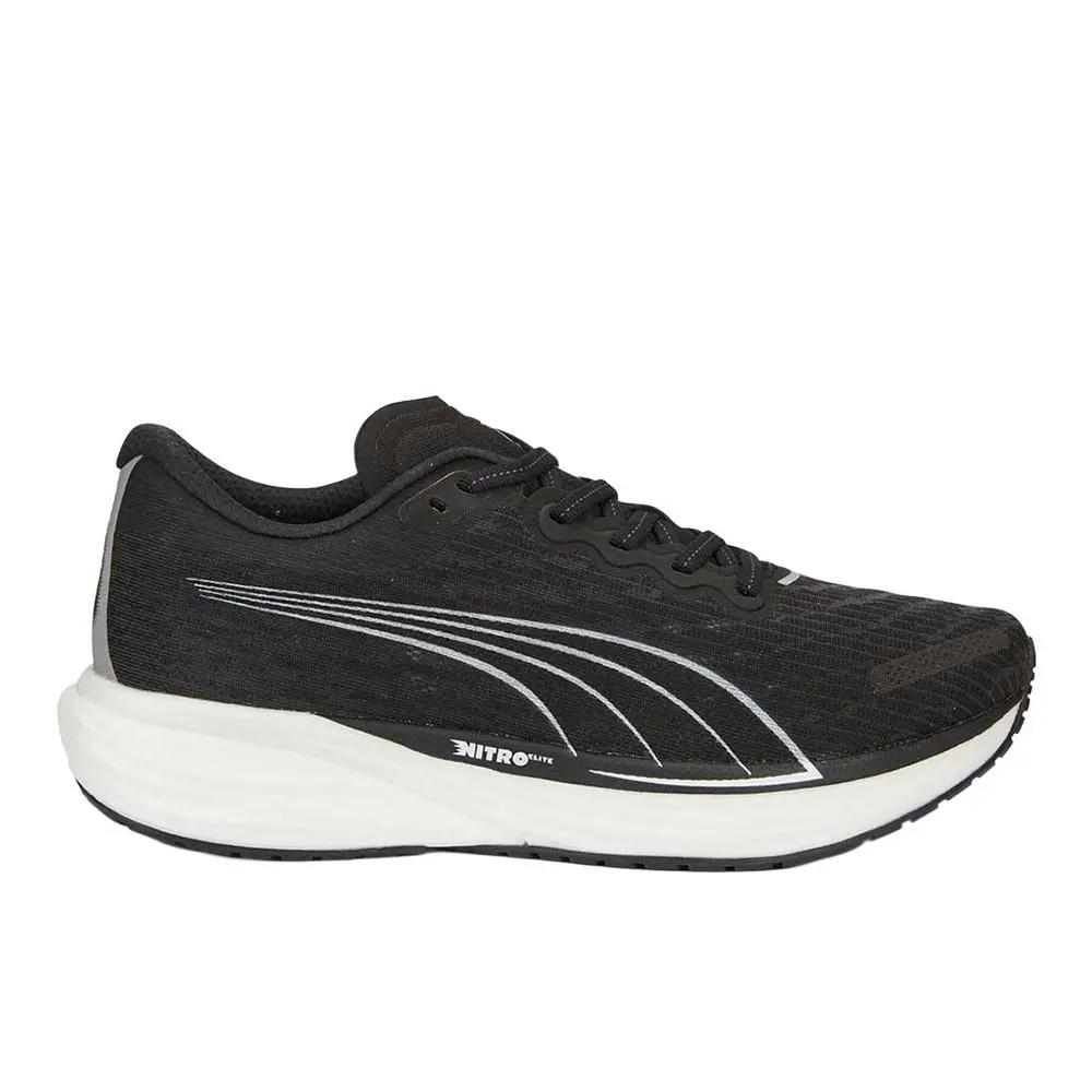 Puma Deviate Nitro 2 Running Mens Black Sneakers Athletic Shoes 37680701