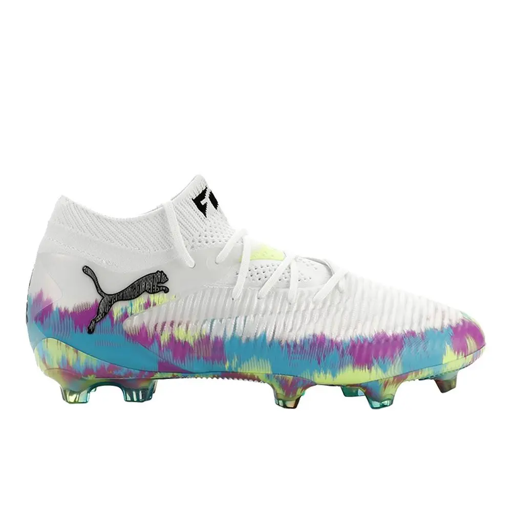 Future 8 Ultimate Brilliance Firm Ground Soccer Cleats Mens White Sneakers by Puma