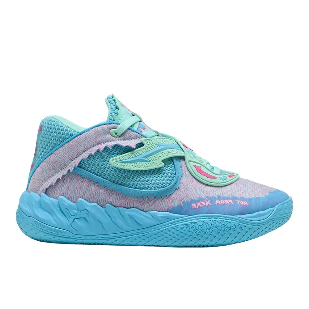 Puma X Rick and Morty Mb.05 Basketball Mens Blue Sneakers Athletic Shoes 31213