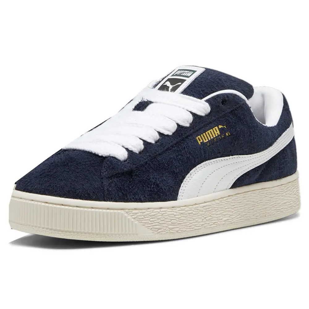 Puma shoes - PUMA Suede Xl Hairy Lace Up - 39724101 - Blue 0