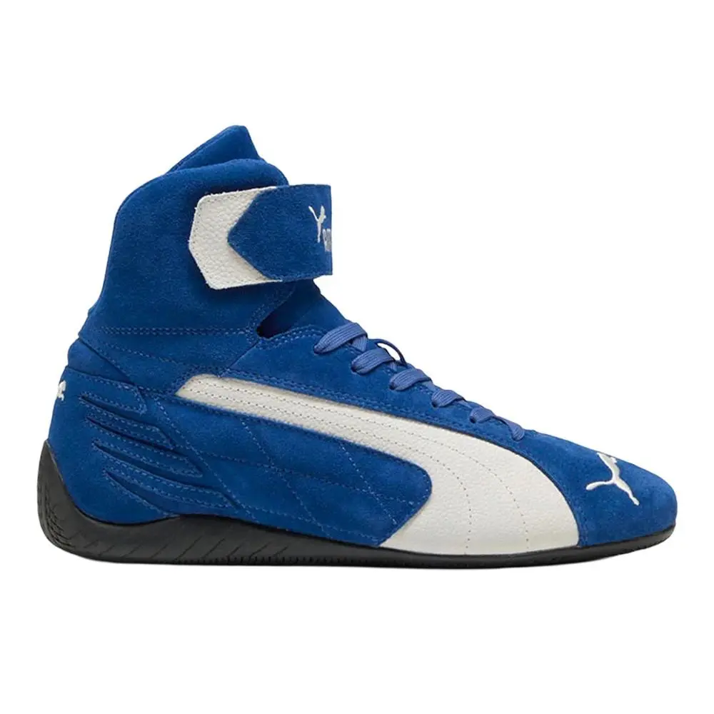 Puma Speedcat Mid Lace Up Mens Blue Sneakers Casual Shoes 40038410