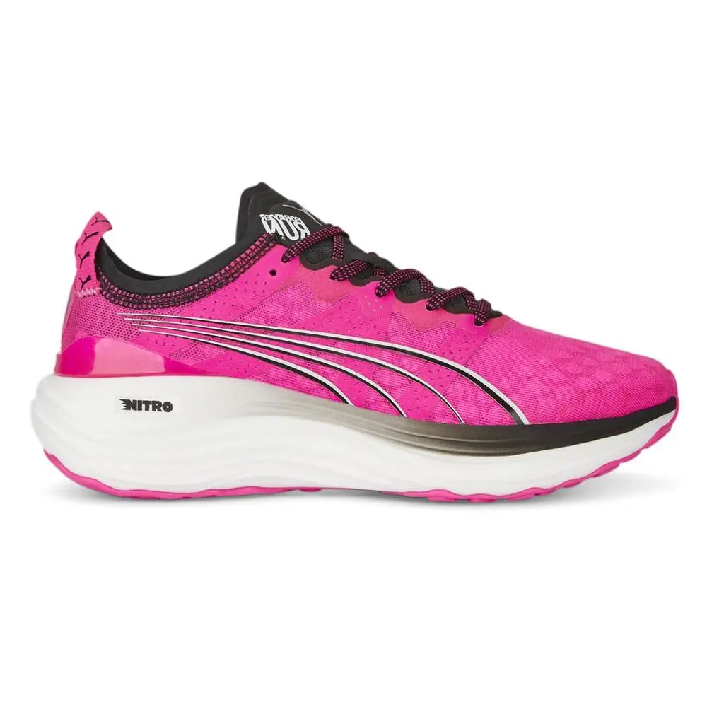 Foreverrun Nitro Running Womens Pink Sneakers Athletic Shoes 37775805 by Puma