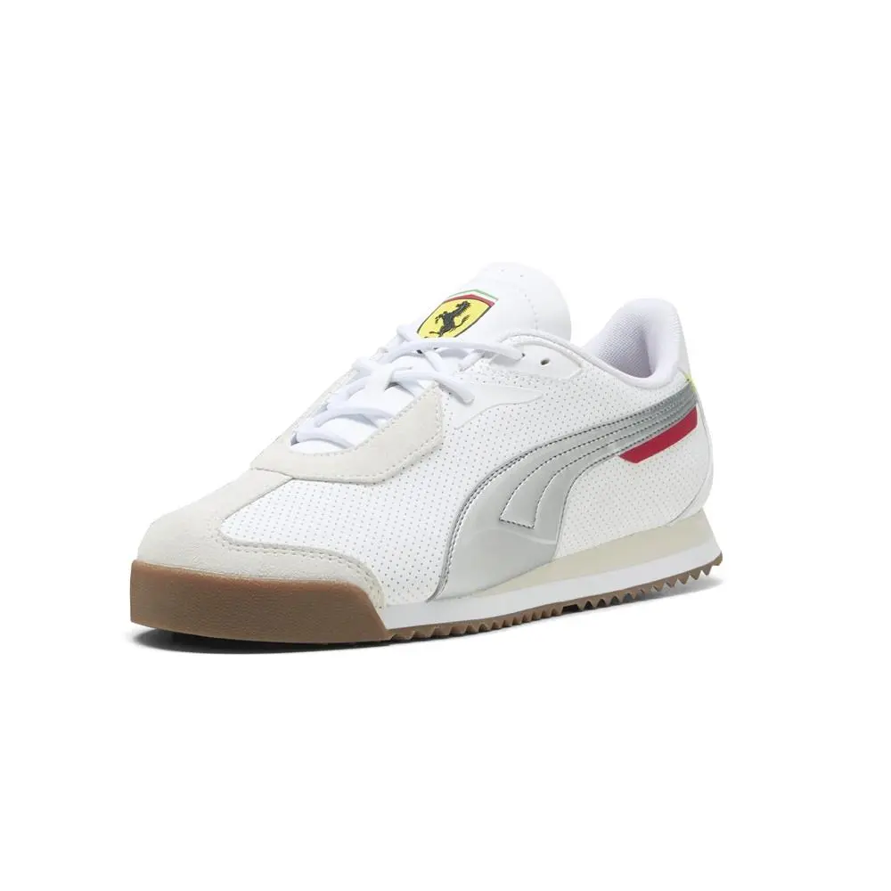 Puma shoes - PUMA Scuderia Ferrari Roma Suede Lace Up - 30890902 - White 0