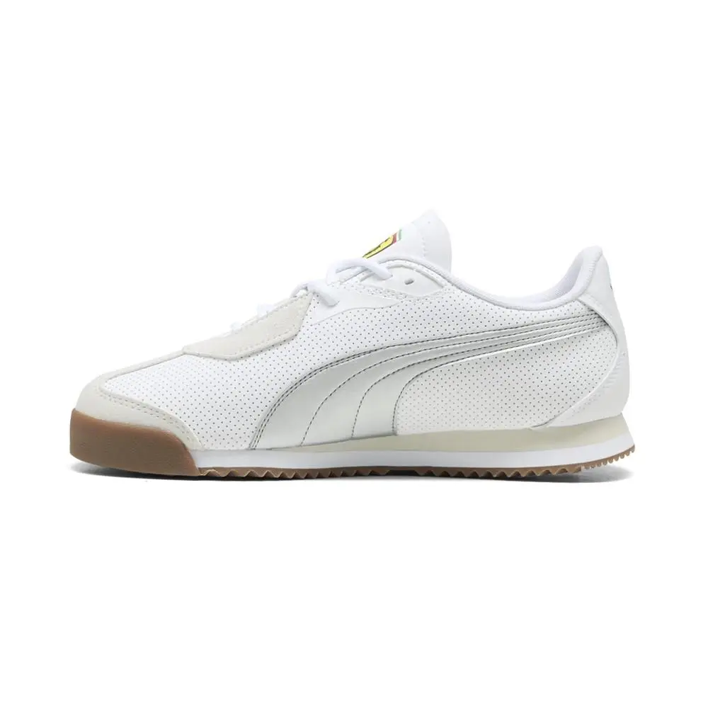 Puma shoes - PUMA Scuderia Ferrari Roma Suede Lace Up - 30890902 - White 1