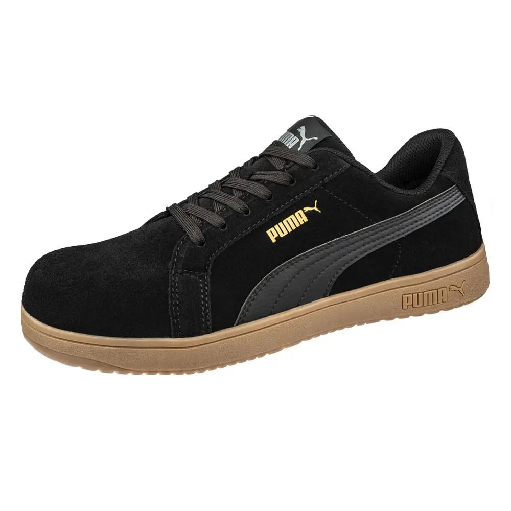 Puma shoes - PUMA Safety Iconic Low Electrical Composite Toe Work - 640325 - Black 0